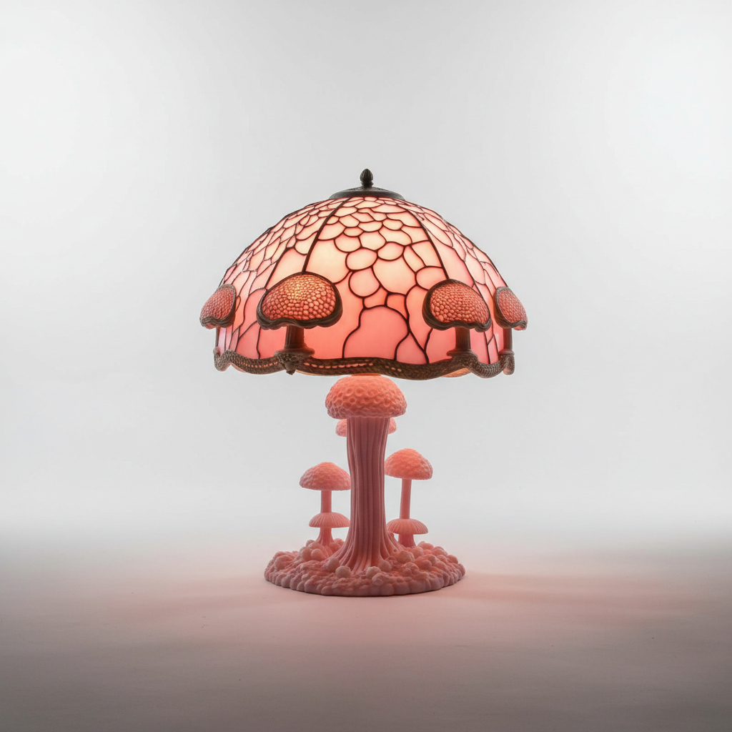Colorful Glass Table Lamp