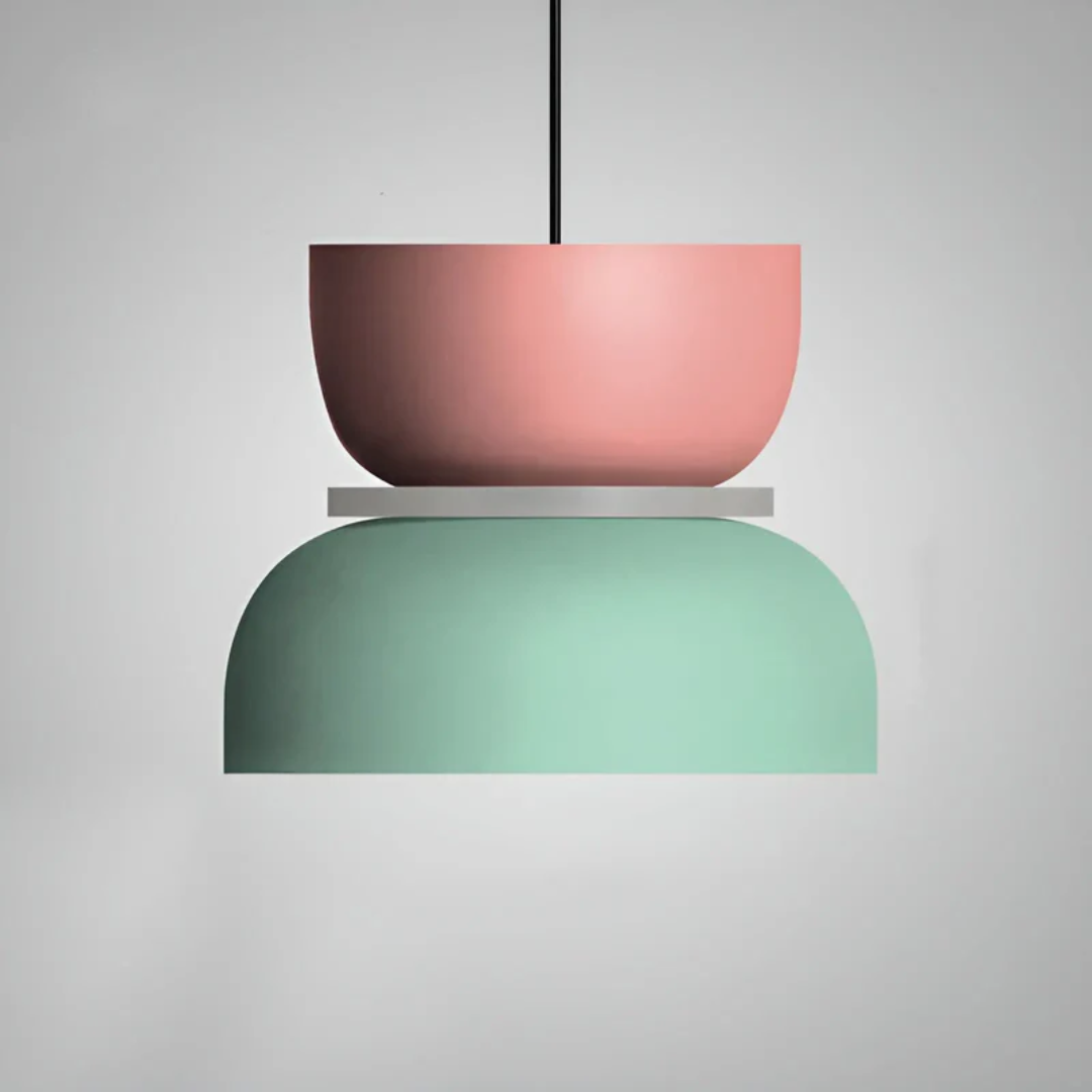 Colorful Macaron LED Pendant Light
