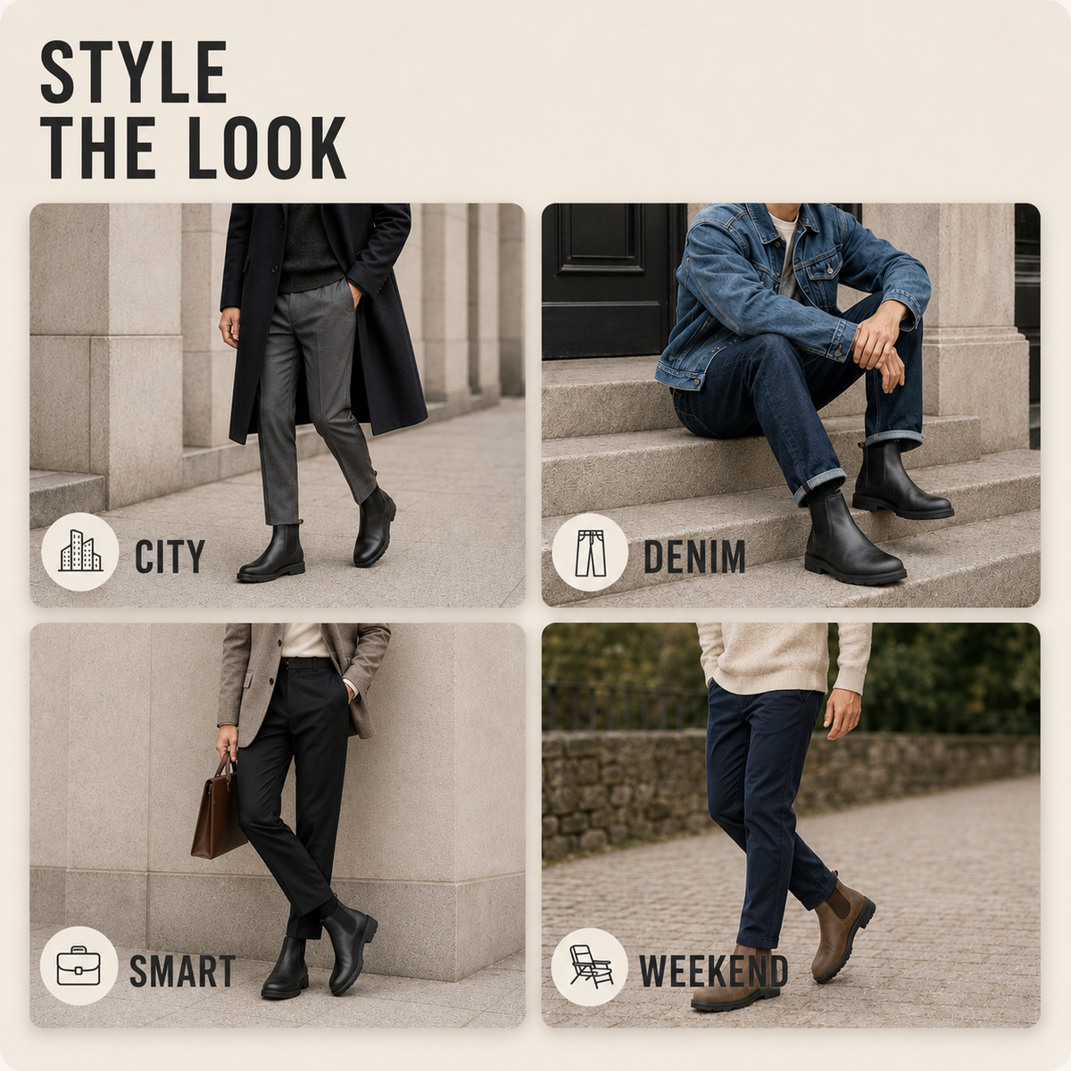 Comfort Chelsea Boots