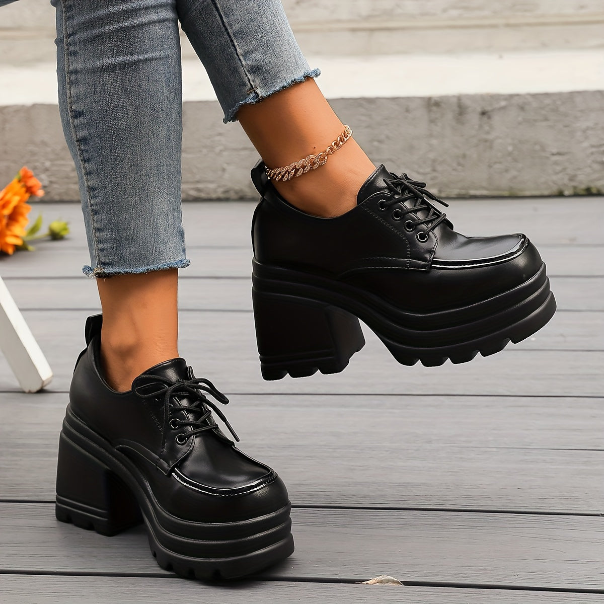 Comfortable Chunky Platform Shoes