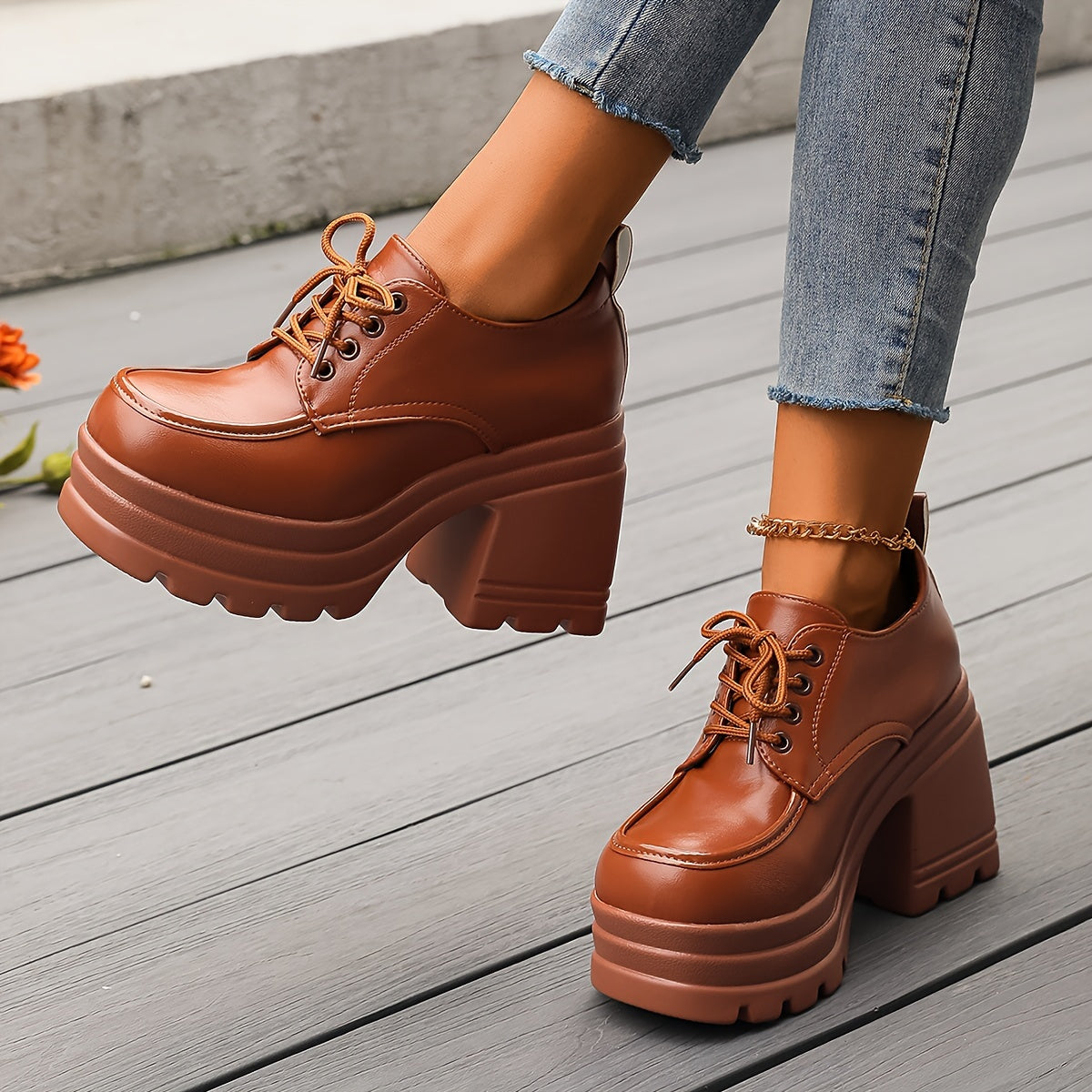 Comfortable Chunky Platform Shoes