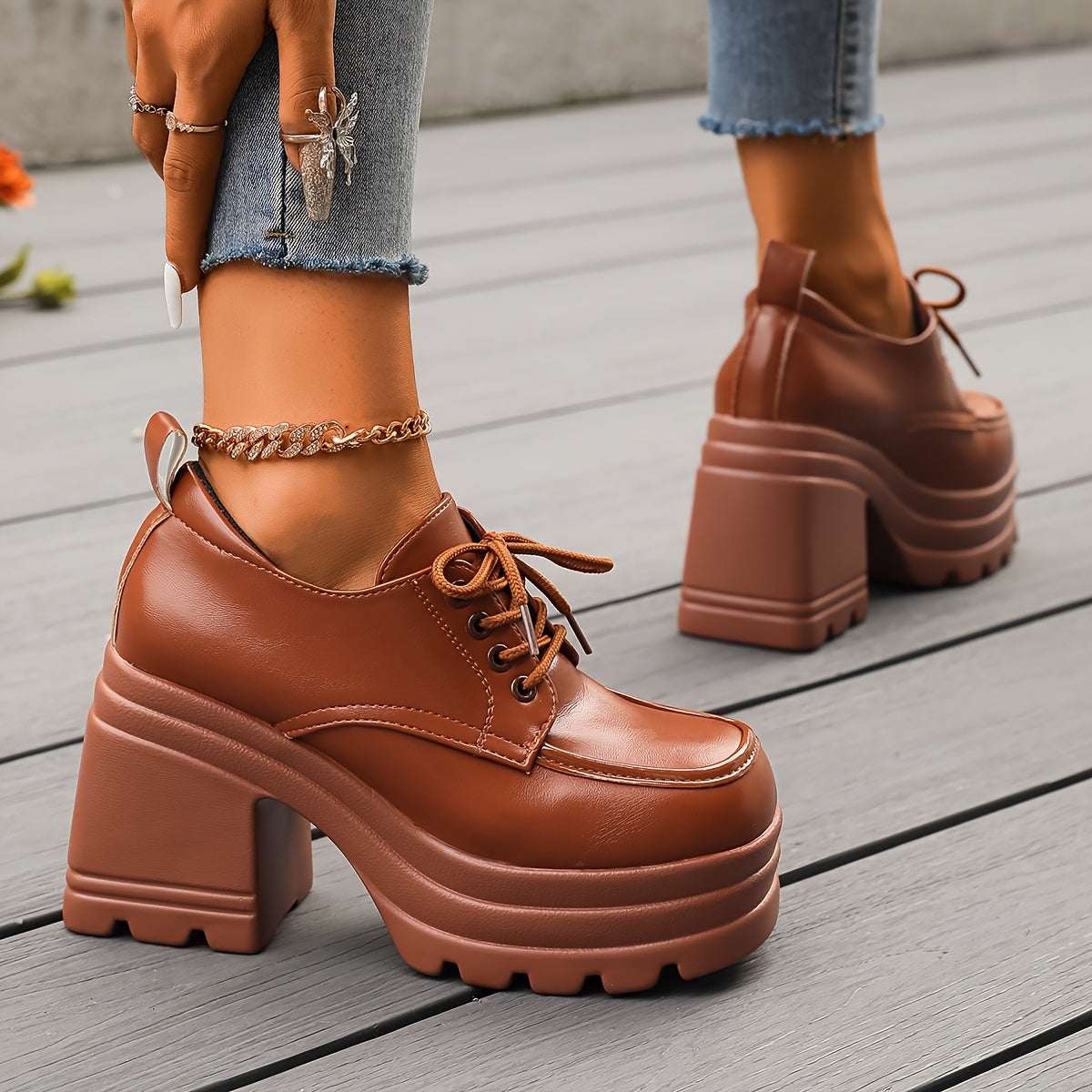 Comfortable Chunky Platform Shoes