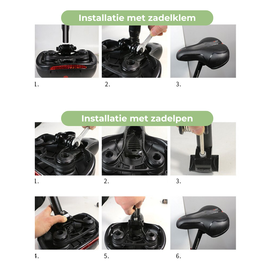 Comfortable Ergonomic Universal Fit Bike Saddle