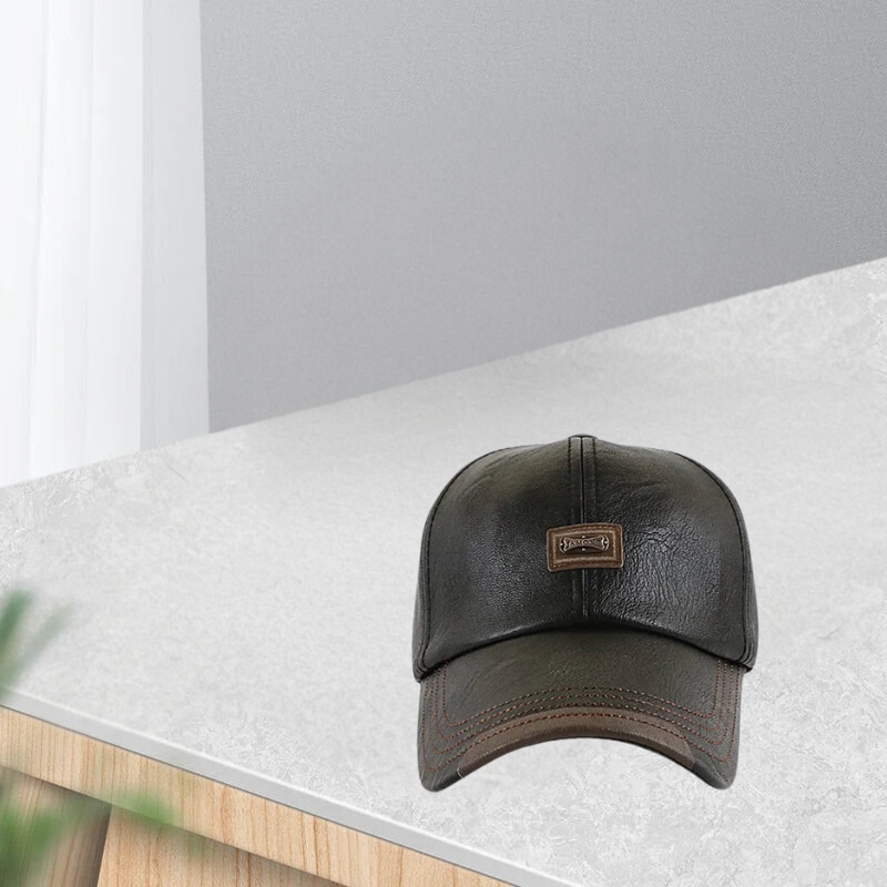 Comfortable Leather Cap