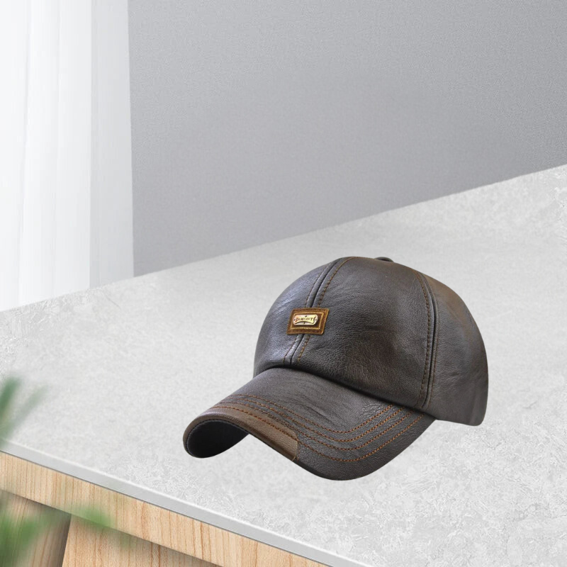Comfortable Leather Cap