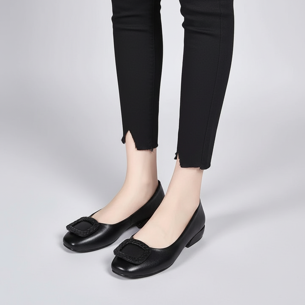 Comfortable Low-Heeled Flats