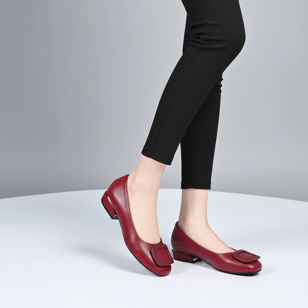 Comfortable Low-Heeled Flats