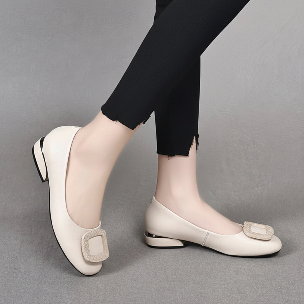 Comfortable Low-Heeled Flats