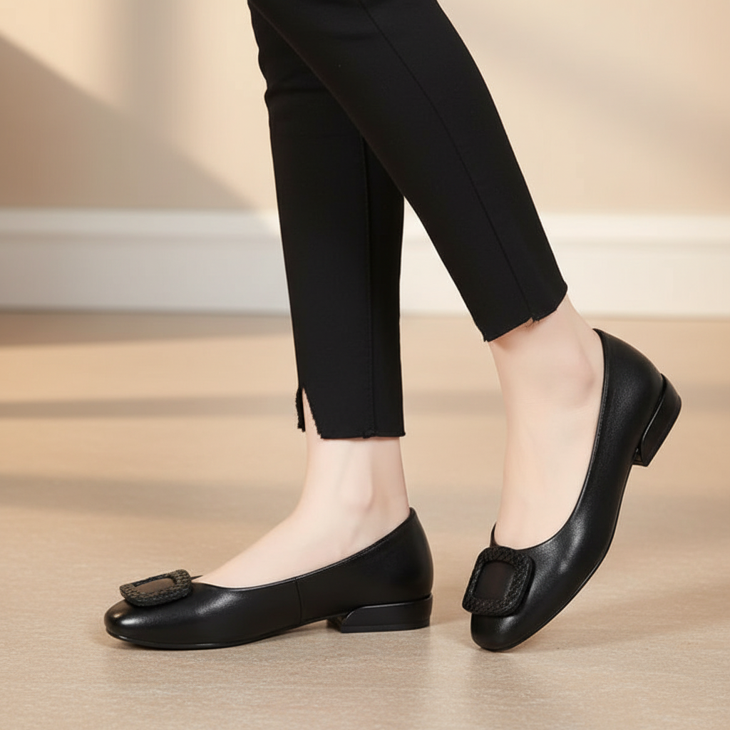 Comfortable Low-Heeled Flats