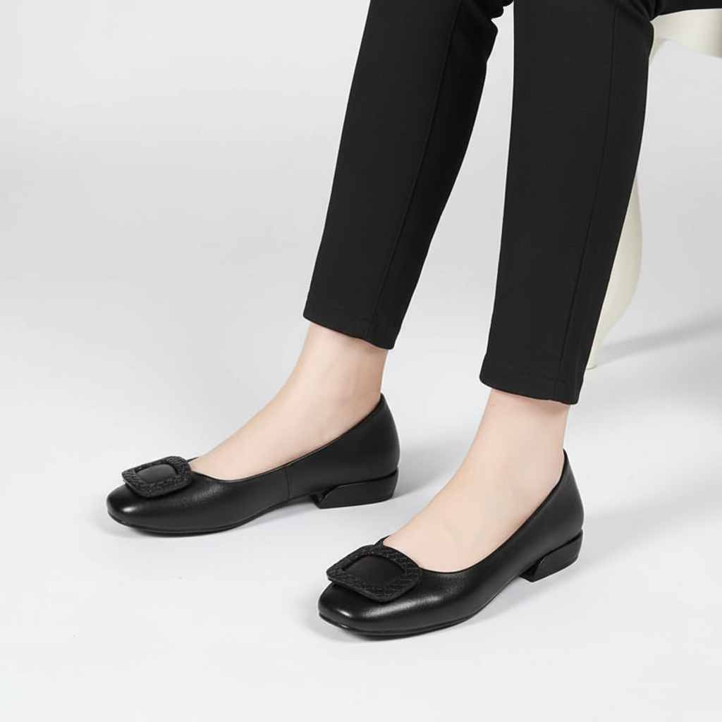 Comfortable Low-Heeled Flats