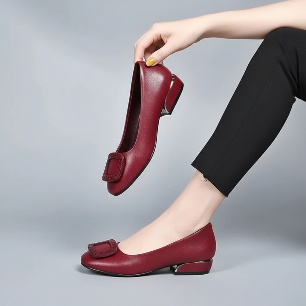 Comfortable Low-Heeled Flats