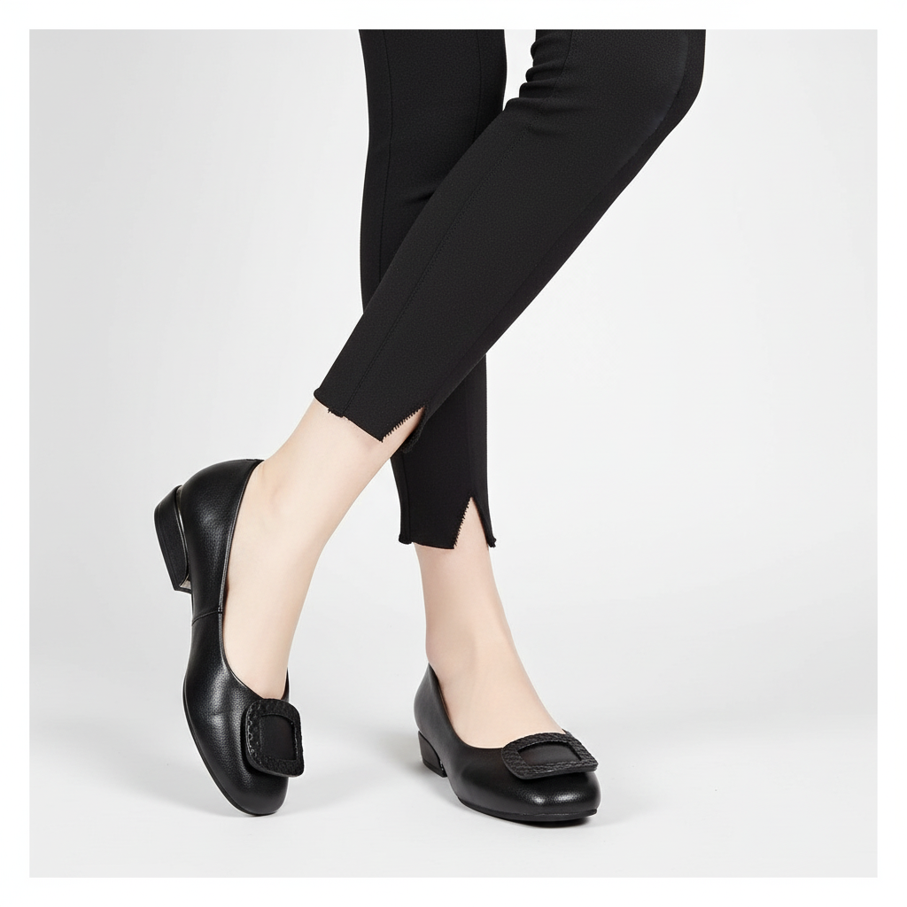 Comfortable Low-Heeled Flats