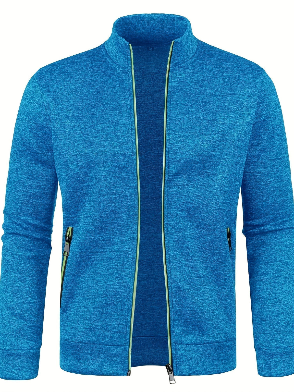 Comfortable Men's Zip-Up Cardigan