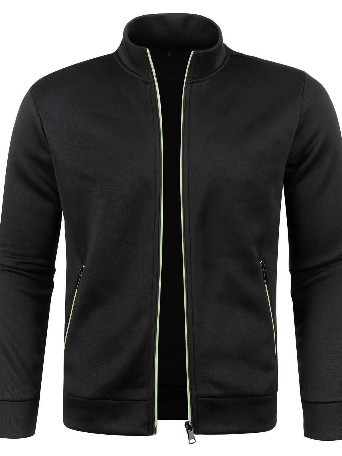 Comfortable Men's Zip-Up Cardigan