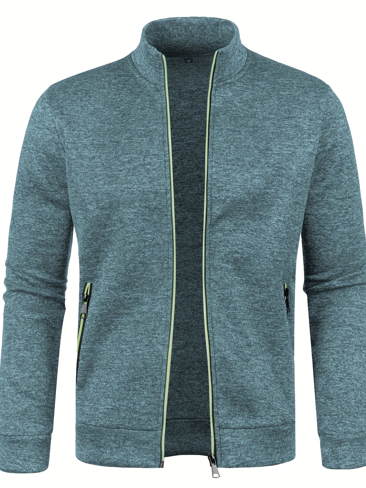 Comfortable Men's Zip-Up Cardigan
