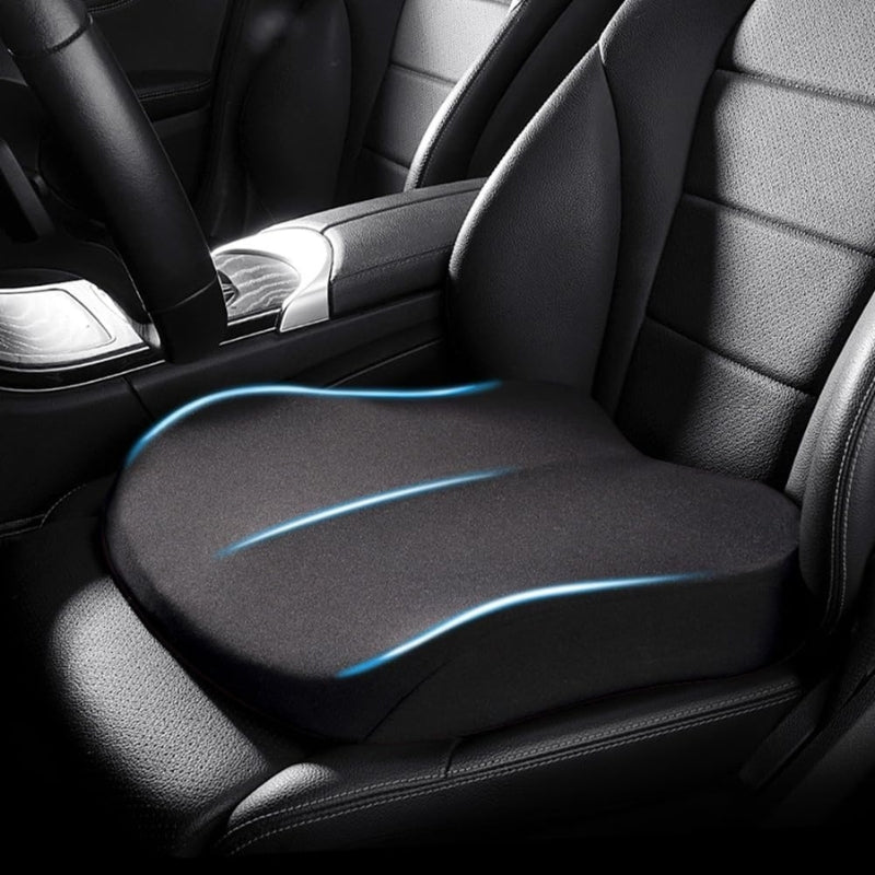 Compact Ergonomic Car Booster Seat Cushion