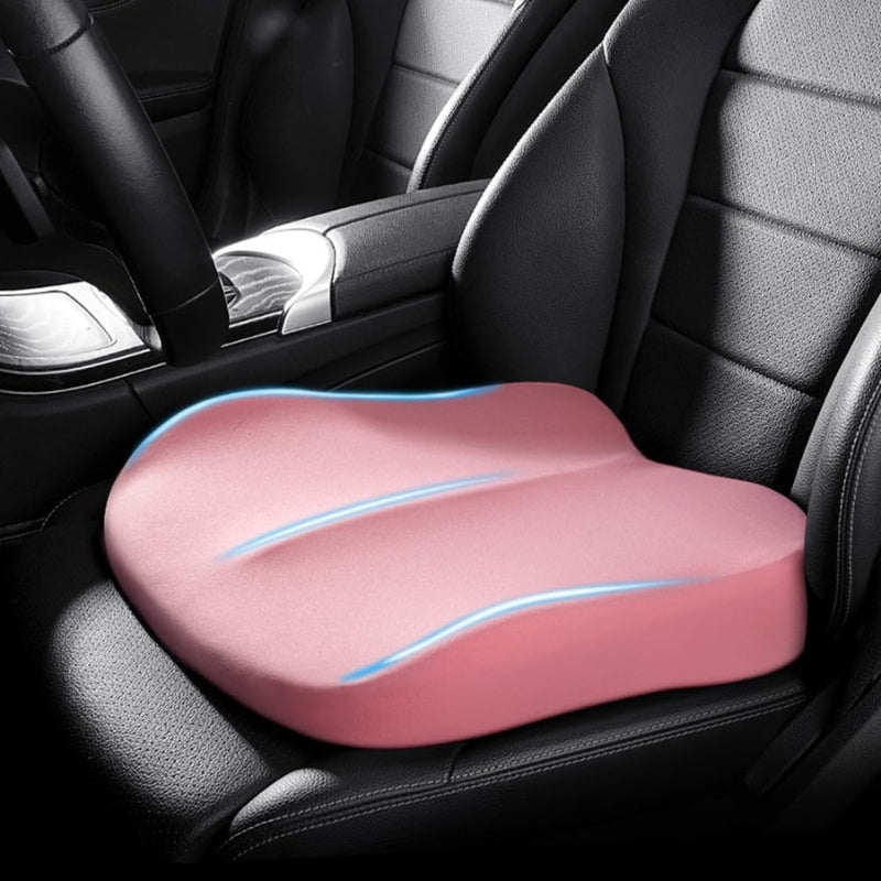 Compact Ergonomic Car Booster Seat Cushion