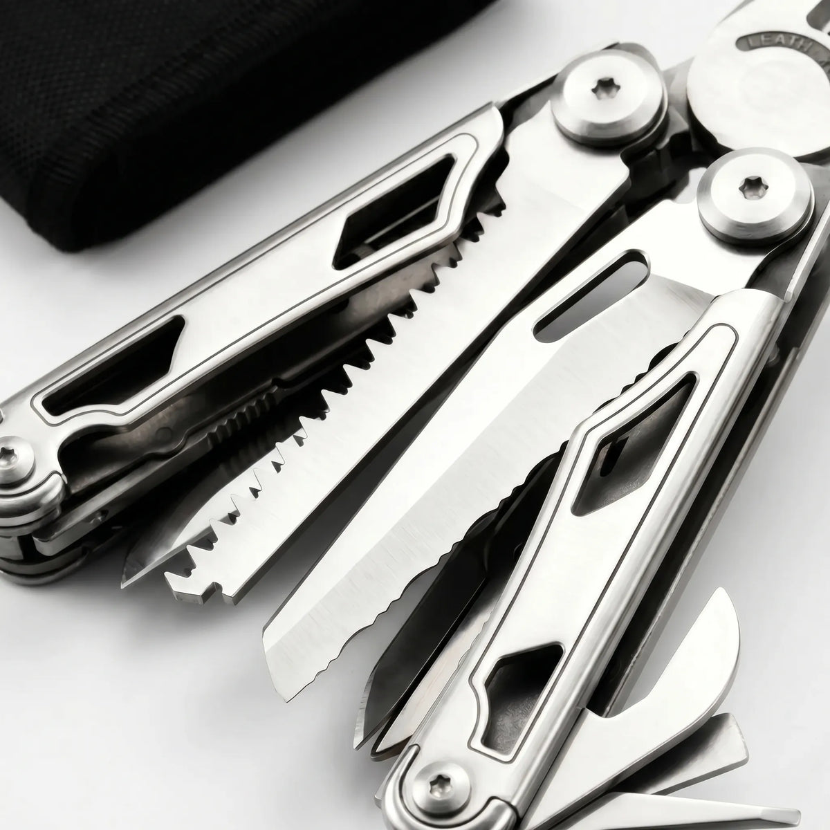 Compact Folding Multi-Tool with Pliers and Screwdriver Bits