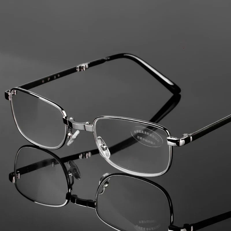 Compact Folding Reading Glasses with Case