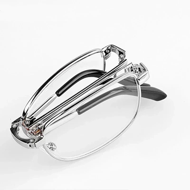 Compact Folding Reading Glasses with Case