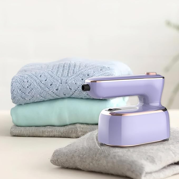 Compact Handheld Garment Steam Iron for Fast Wrinkle Removal