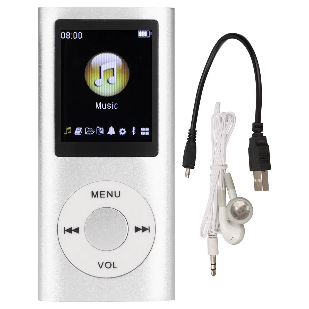 Compact High-Resolution 1.8-Inch LCD MP3 Player