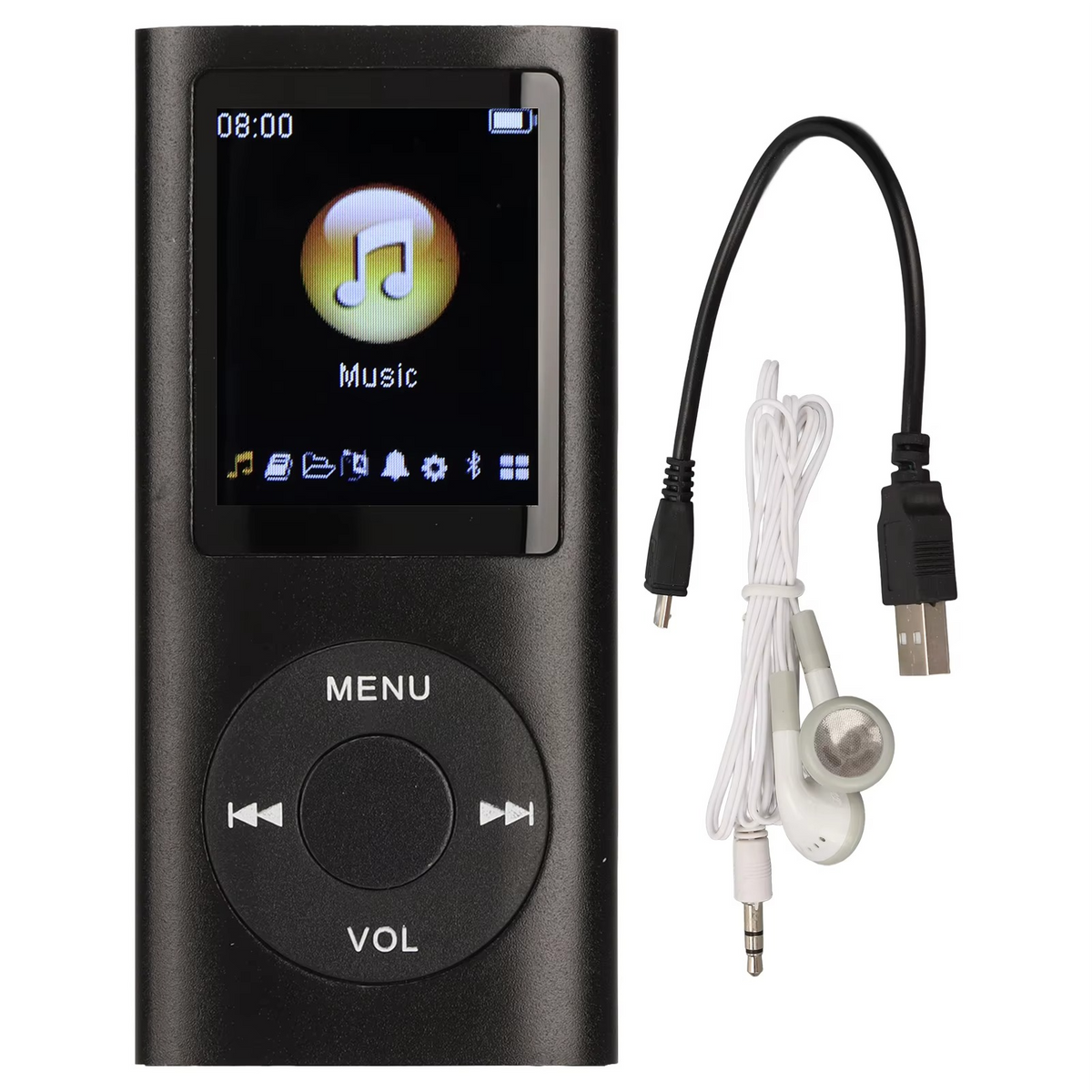 Compact High-Resolution 1.8-Inch LCD MP3 Player