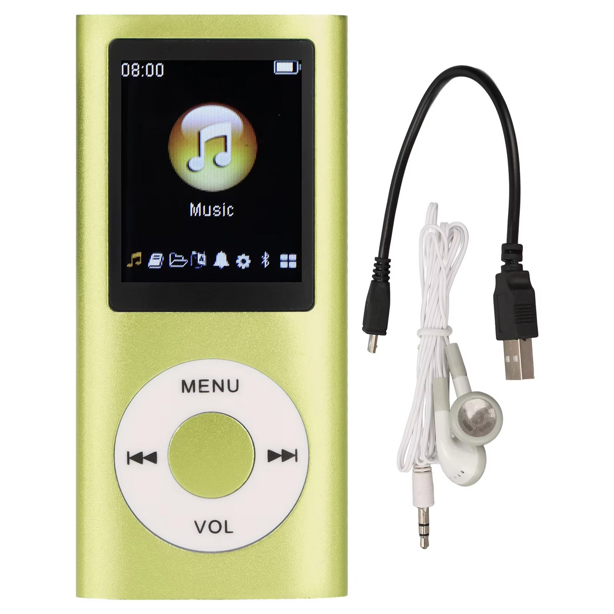 Compact High-Resolution 1.8-Inch LCD MP3 Player
