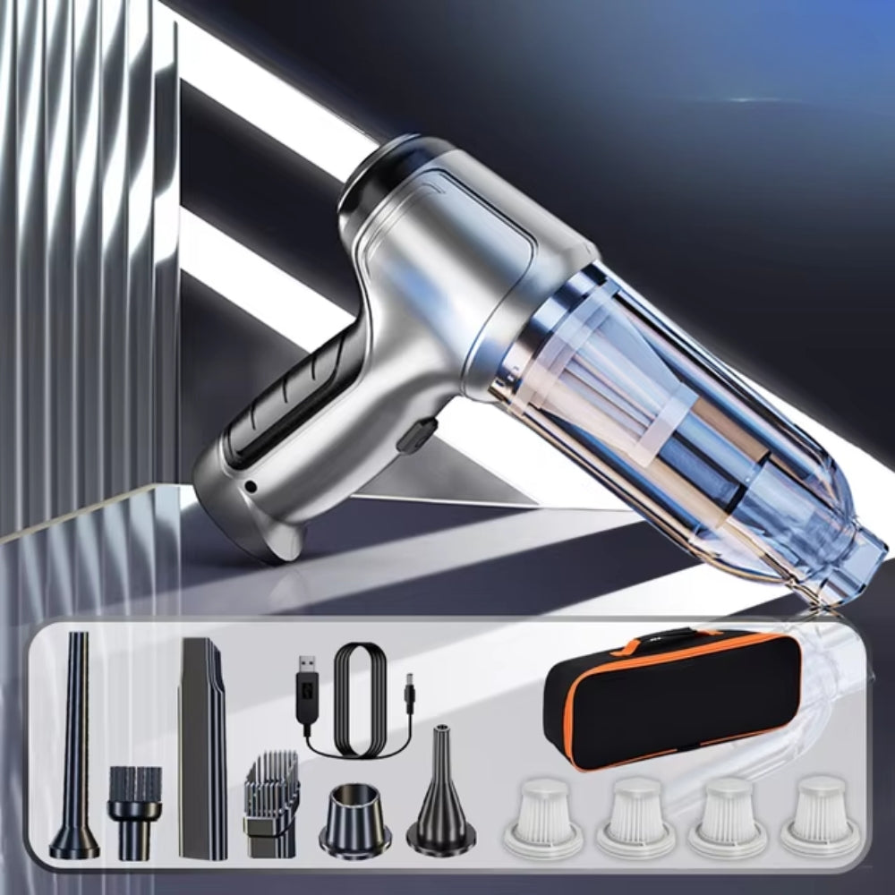 Compact Portable Cordless Car Vacuum Cleaner