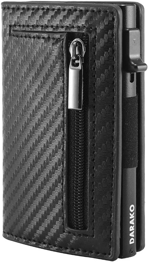Compact RFID-Blocking Wallet with Quick Card Access