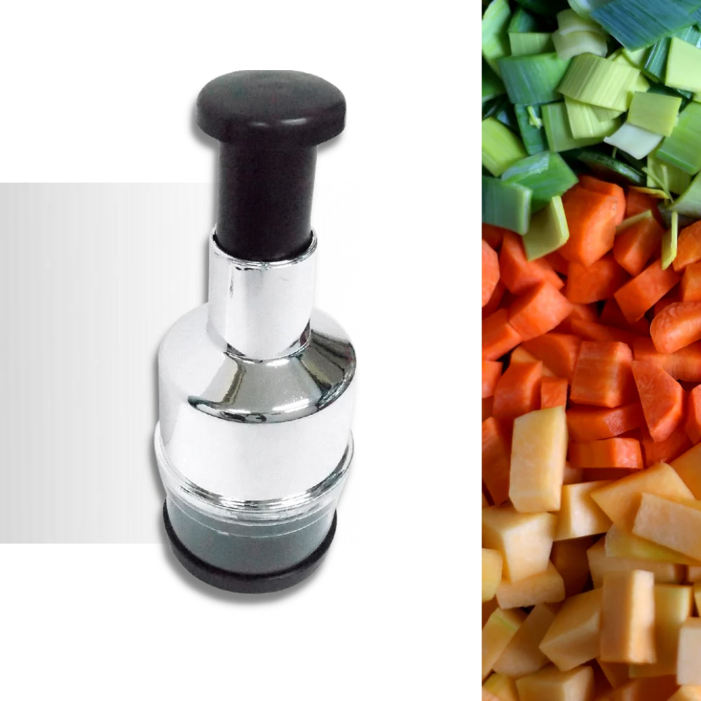 Compact Stainless Steel Vegetable and Garlic Chopper