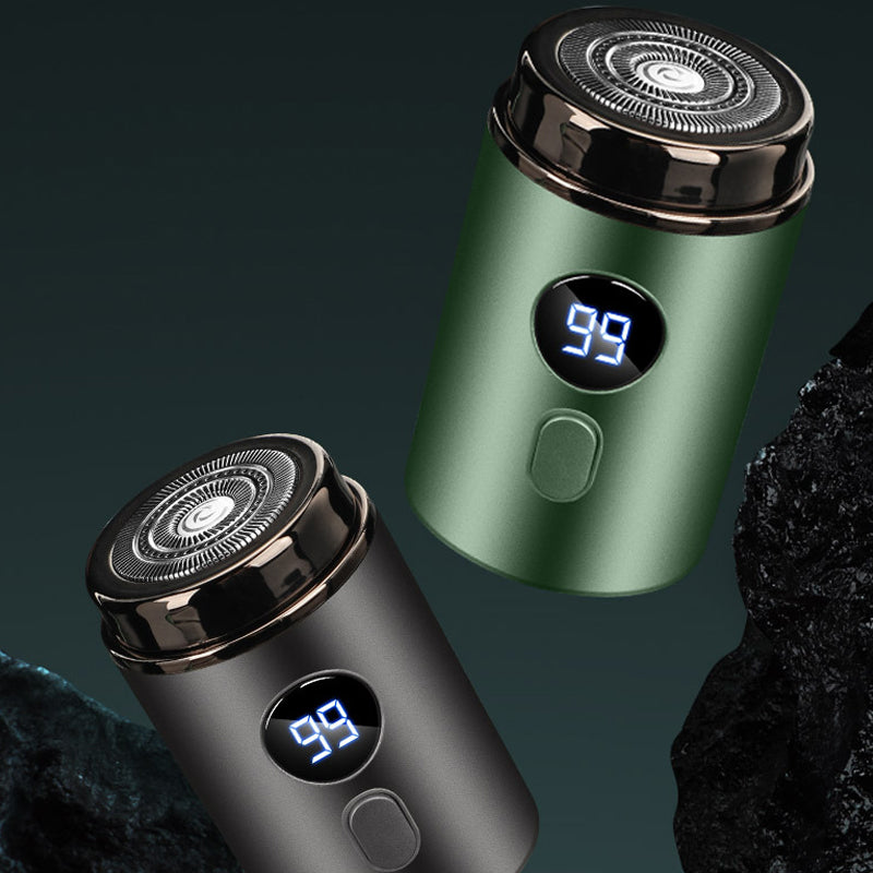 Compact Travel-Friendly Electric Shaver with Type-C Charging