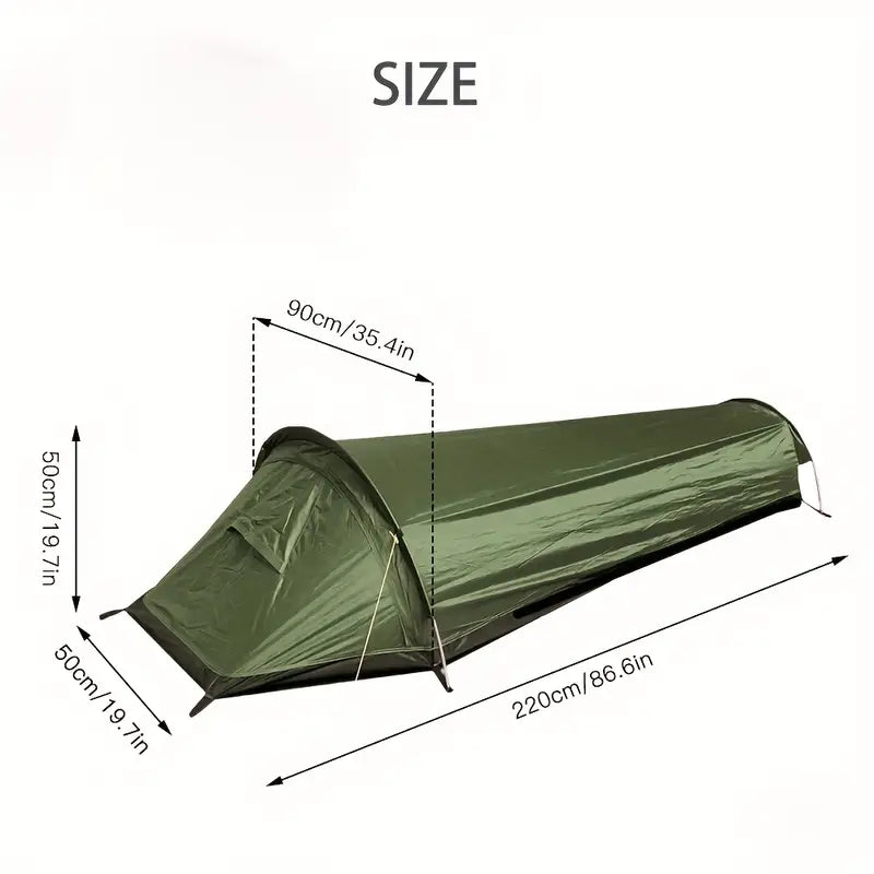 Compact Waterproof 1-Person Tent — Ultralight