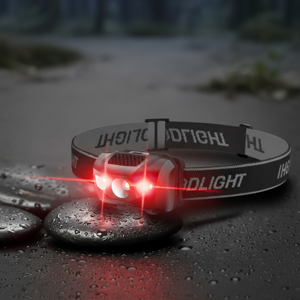 Compact Waterproof Headlamp