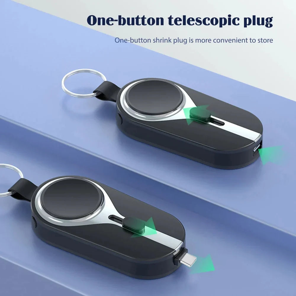 Compact Wireless Charging Clip - Convenient & Portable Power Supply