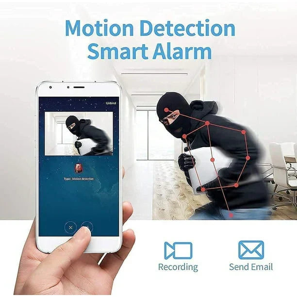 Compact Wireless Magnetic Camera with 1080P HD Night Vision