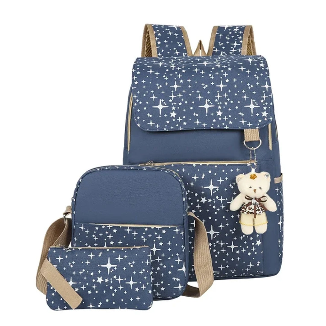 Complete 3-Piece School Bag Set