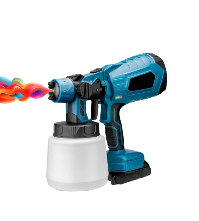 Cordless Electric Paint Sprayer Gun for Fast Painting