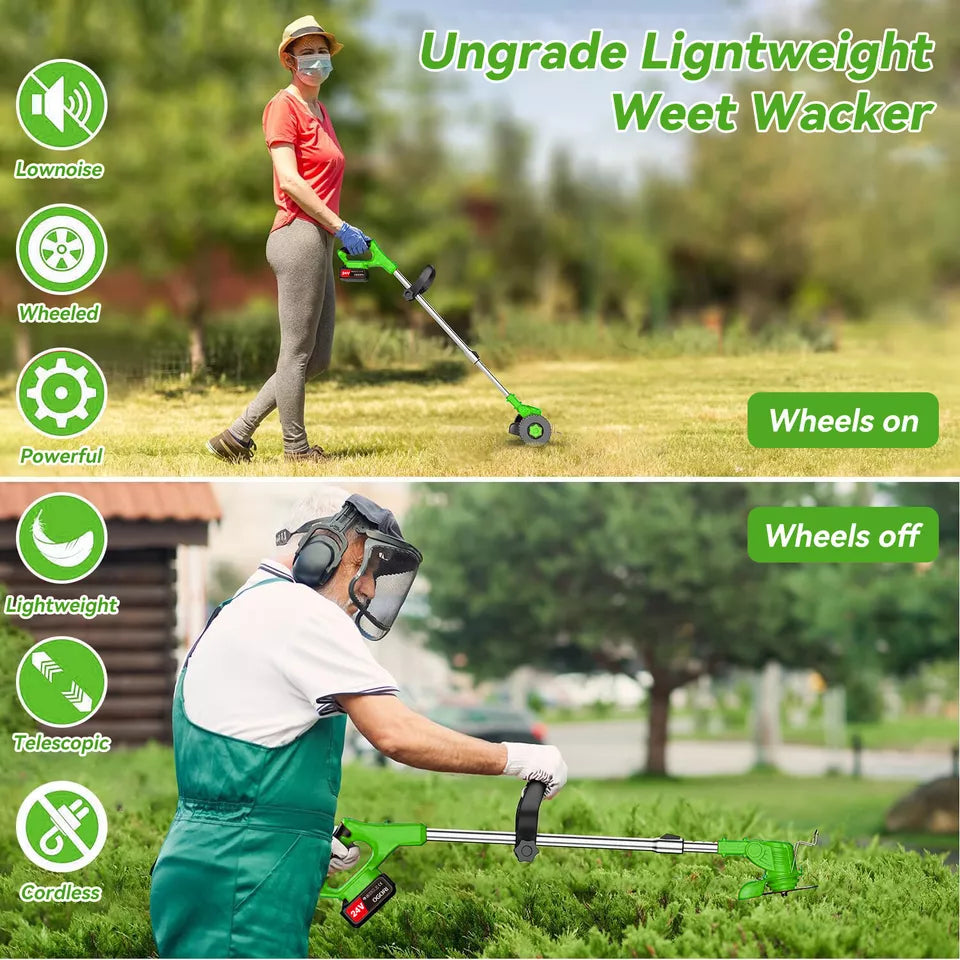 Cordless Grass Trimmer for Garden Maintenance