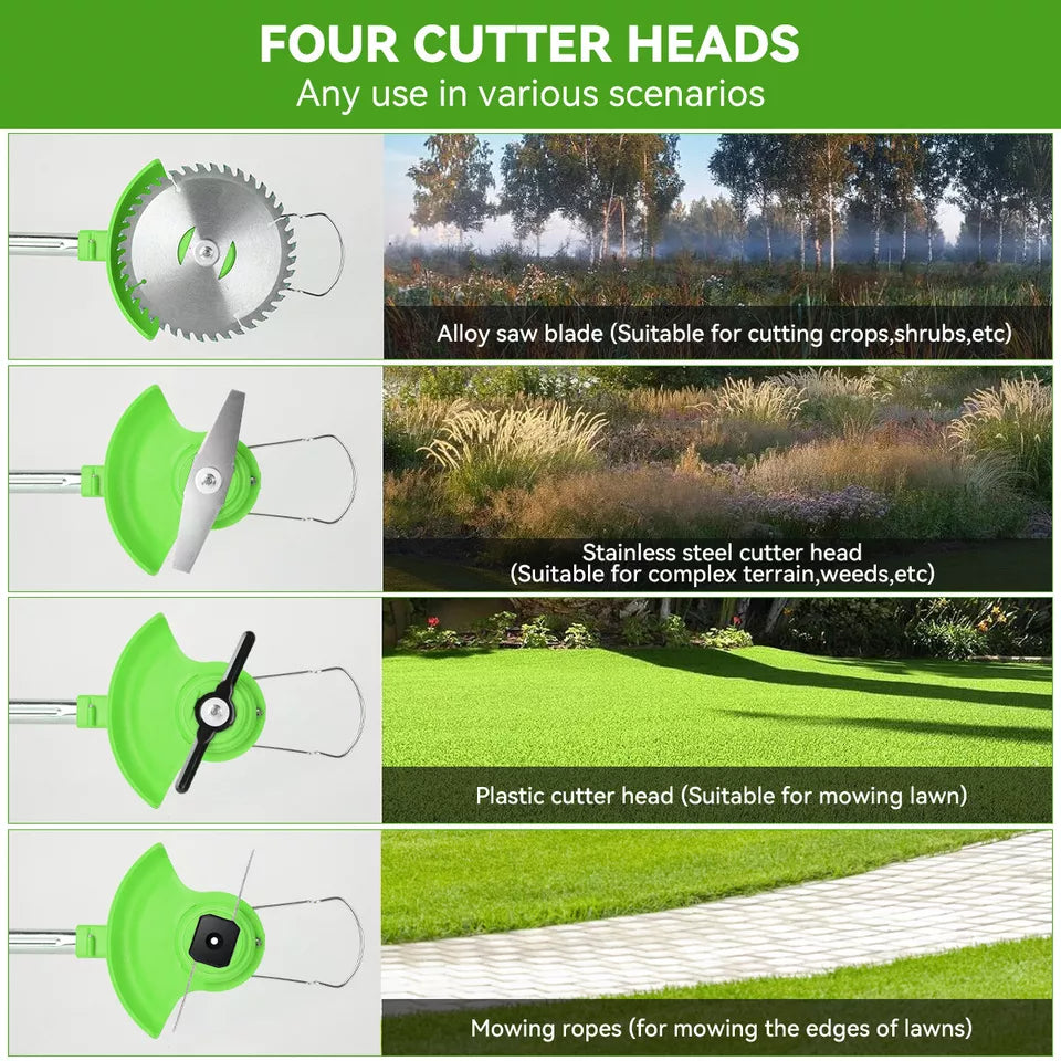 Cordless Grass Trimmer for Garden Maintenance