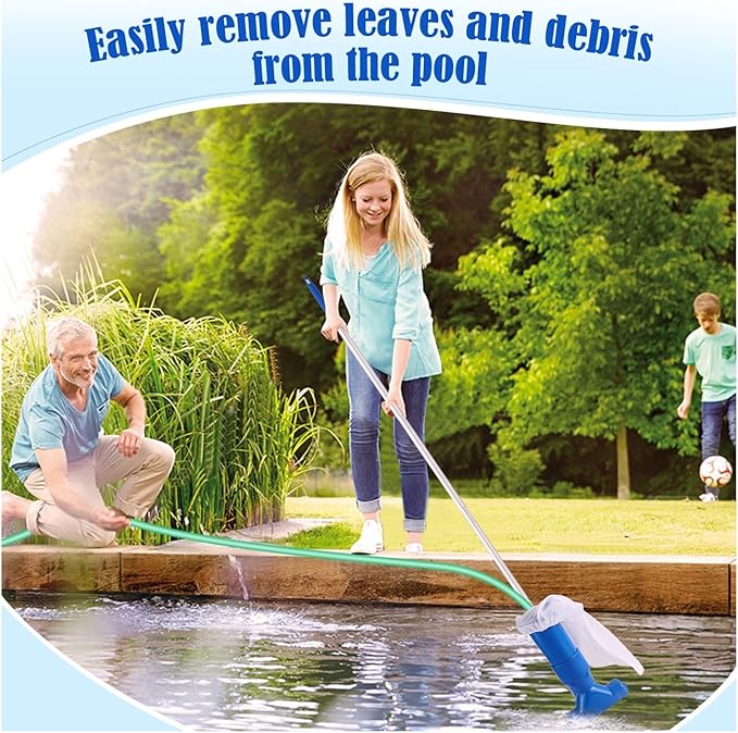 Cordless Manual Pool Vacuum for Pools and Spas
