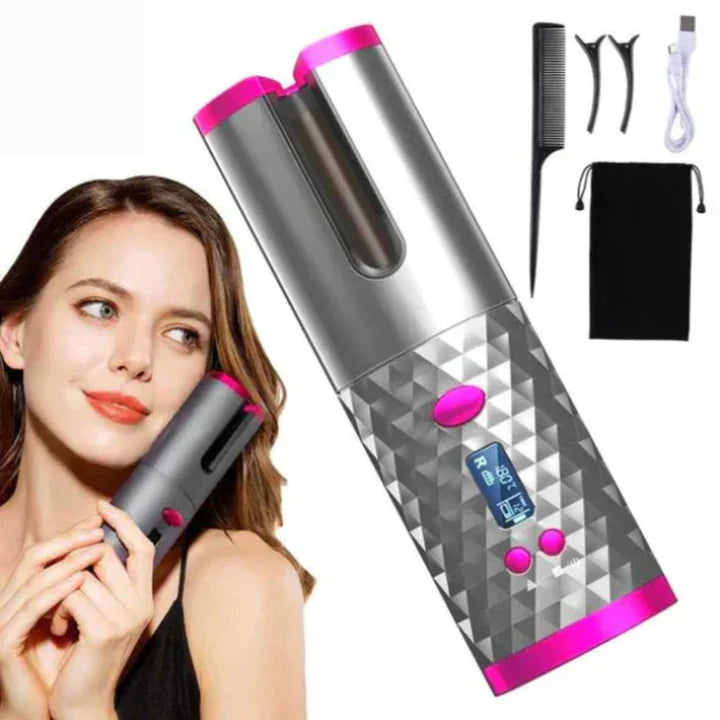 Cordless & Rechargeable Hair Curler