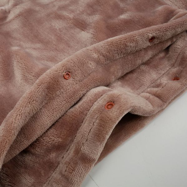 Cordless USB Rechargeable Electric Heated Flannel Throw Blanket