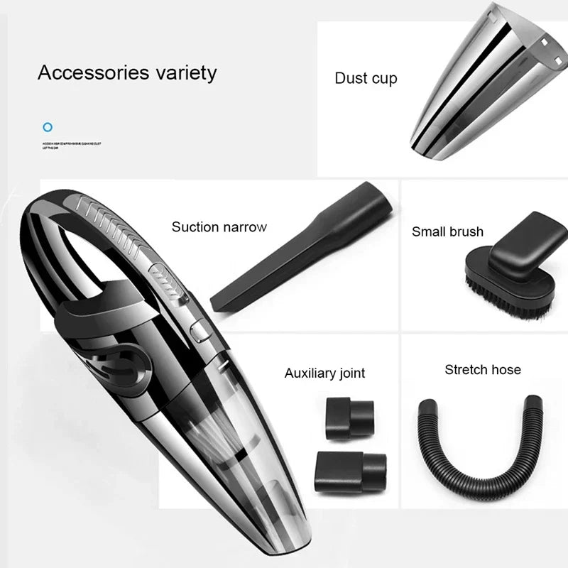 Cordless Vacuum Cleaner with Powerful Cyclonic Suction - PowerSuction