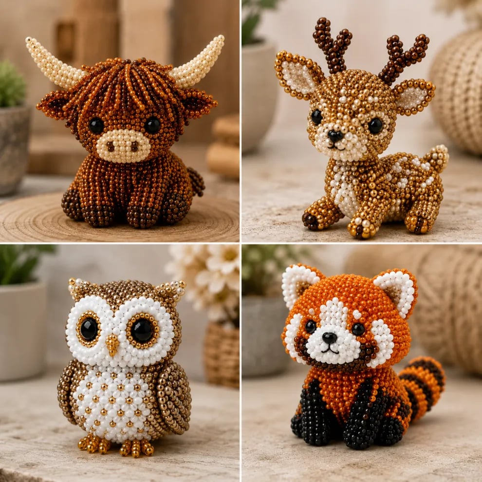 Creative Beading Kit – Create Cheerful Miniatures