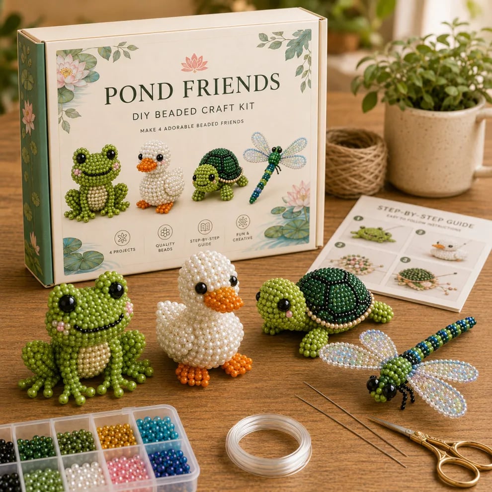 Creative Beading Kit – Create Cheerful Miniatures