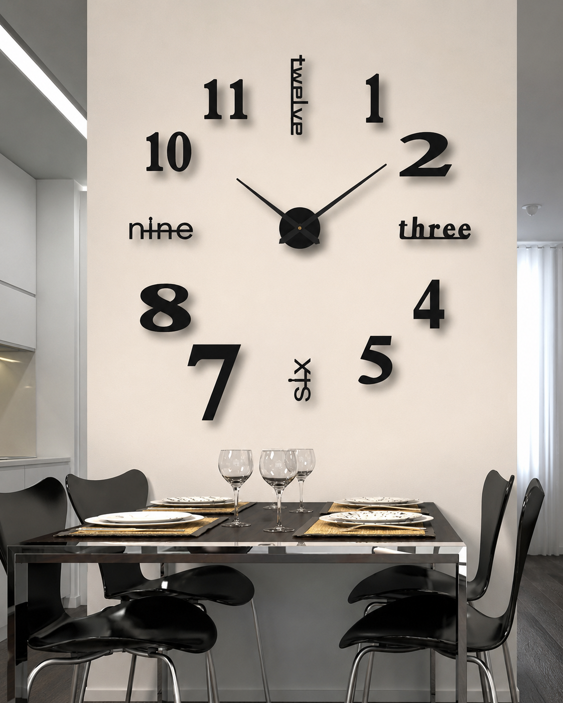 Creative Design Wall Clock