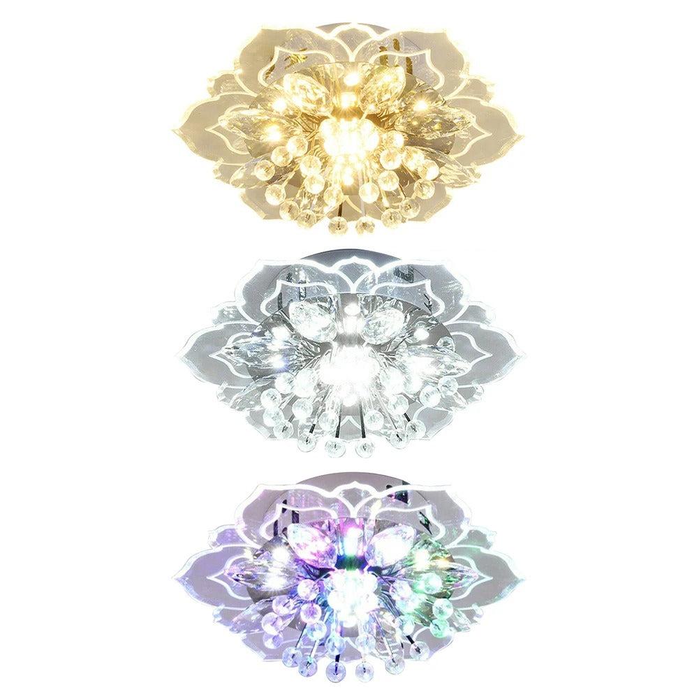Crystal Lamp to Brighten Your Interior