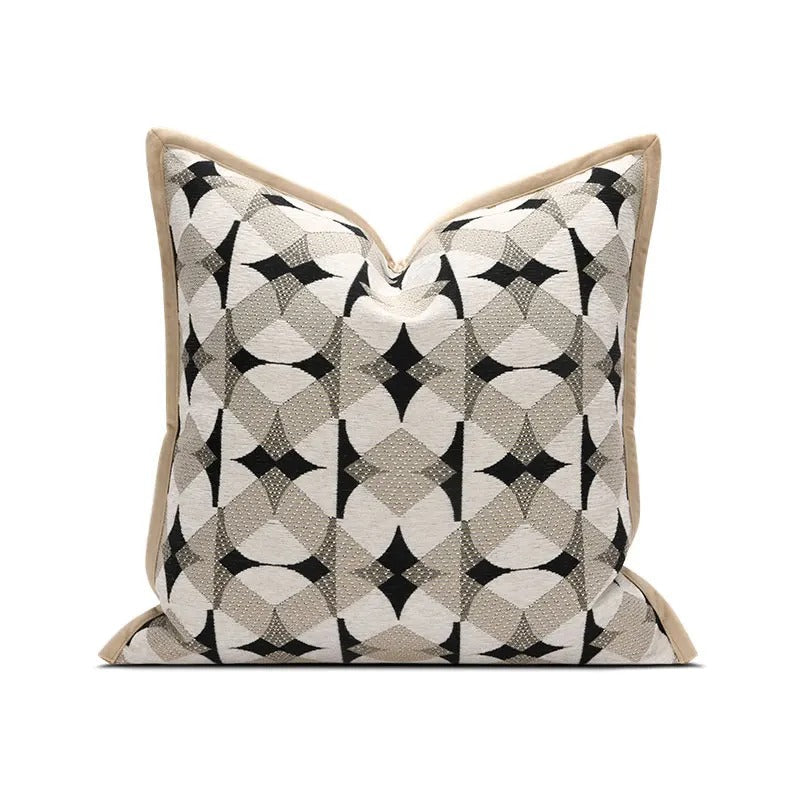 Cushion Cover with Pattern - Soft Fabric