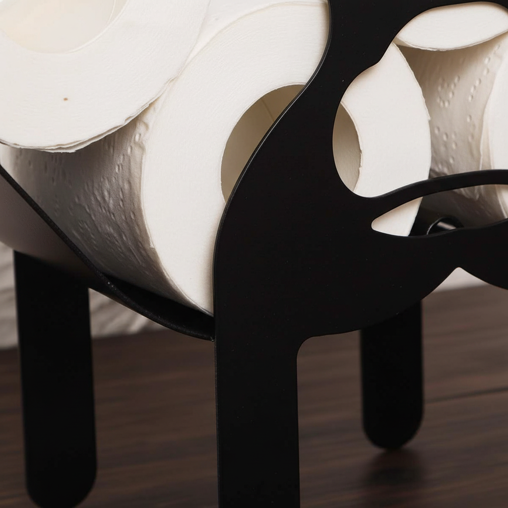 Decorative Animal-Shaped Toilet Paper Holder